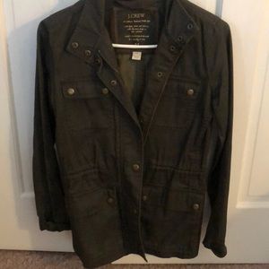 J Crew Army green jacket